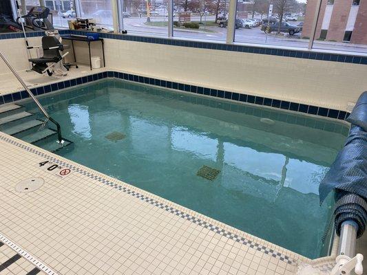 Our warm saltwater pool provides soothing support for movements that otherwise might be too difficult or painful.