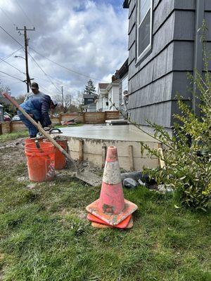 Patio addition