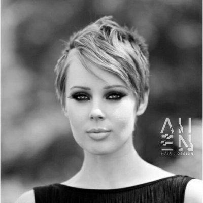 Pixie cut by Hair Designer Allen Addington