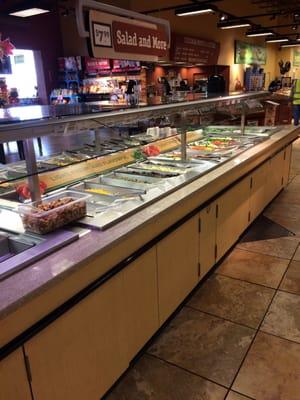 Salad bar at Giant Eagle - fresh and inspected often