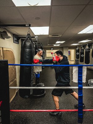 A new addition at our Main Club - the boxing room!