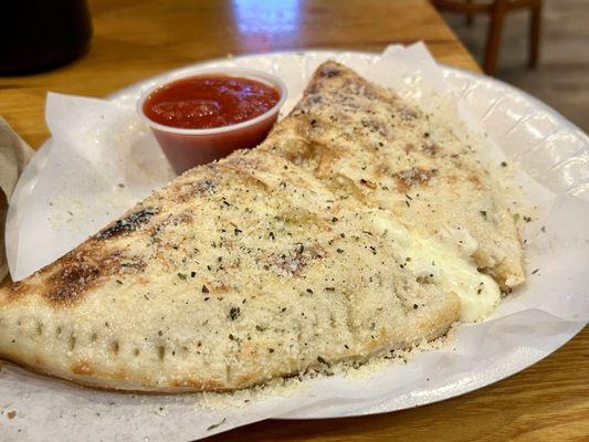 Cheese calzone