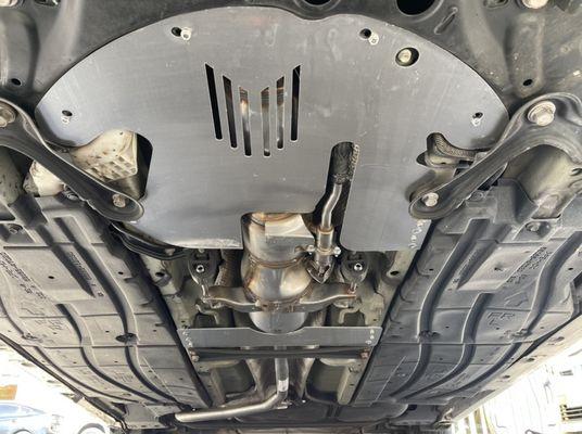 Protect Your Catalytic Converter With A Shield 2010-2015 Toyota Prius Pictured