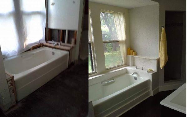 Full master bath remodel