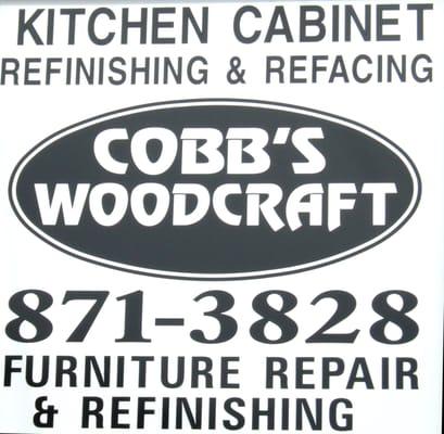 Cobb's Woodcraft Business Sign