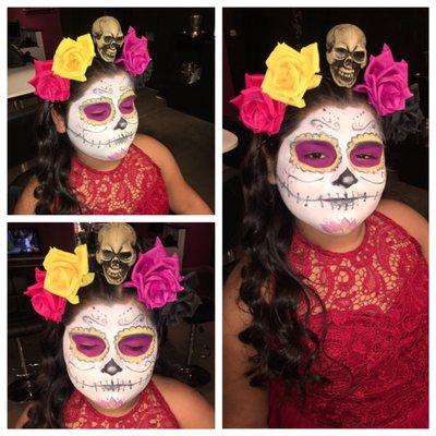 "Dia de Los Muertos" makeup