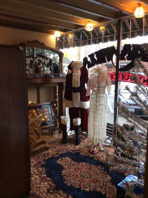 Special holiday window display