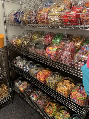 Candy store ...very small selection.