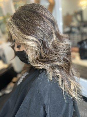 Partial balayage