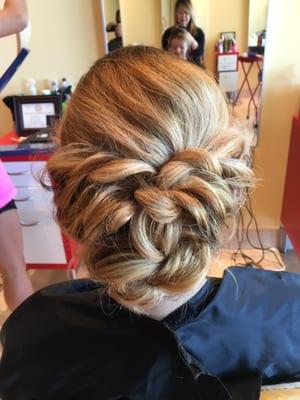 Prom updo