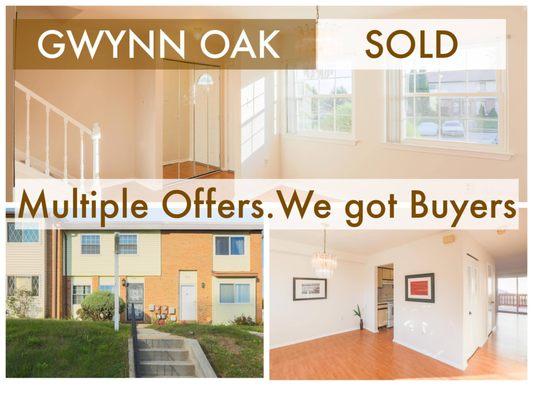 GWYNN OAK~ SOLD!