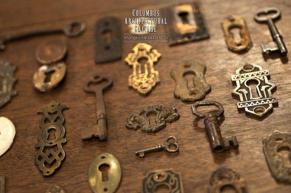 TONS and tons of antique hardware can be found at CAS.