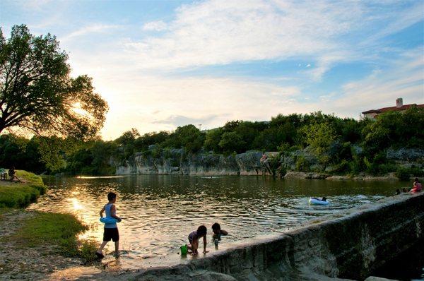 Georgetown Blue Hole. Photo by Mike Porter