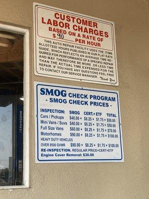 Smog prices 8/2020