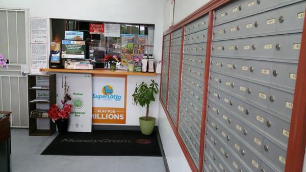 Mail Boxes and communication service available here