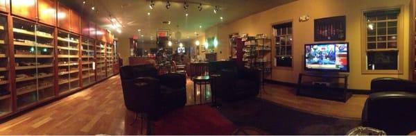 Panoramic view of the shop