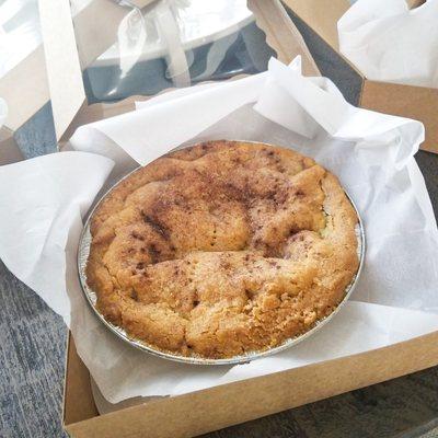 Homemade Apple Pie. Our best seller!