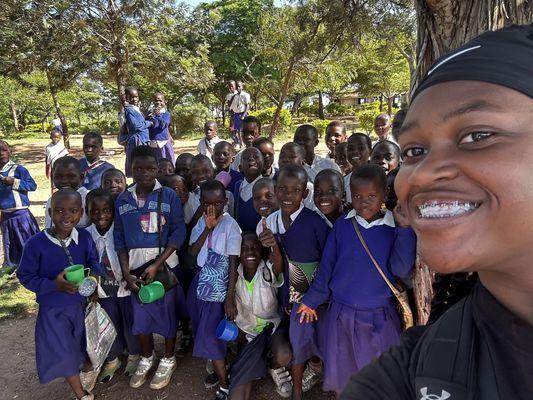 The wonderful kids in Tanzania I had the pleasure of meeting on my village life trip.