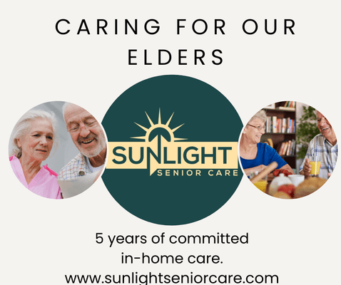 Caring for Elders at home with 5 years of committed in-home care