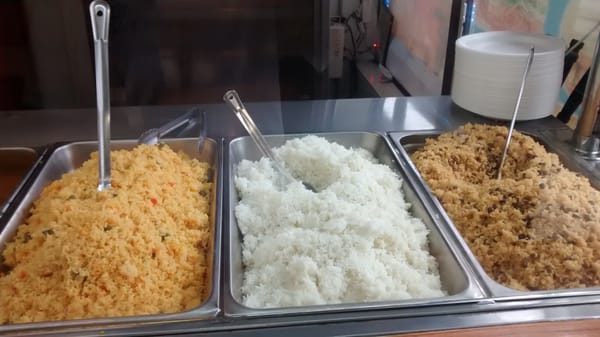 3 types of Rice!