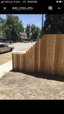 Fencing replacement