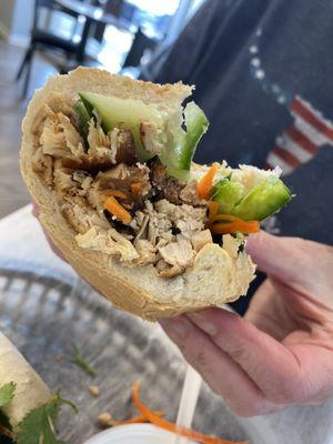 Banh Mi with chicken