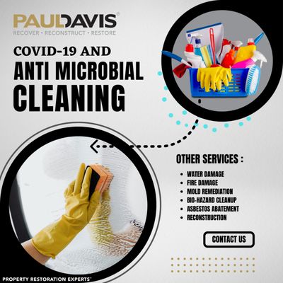 Your safety is our mission!  Explore Paul Davis Restoration of Metro NYNJ's premier Anti-Microbial Cleaning services to shield your space