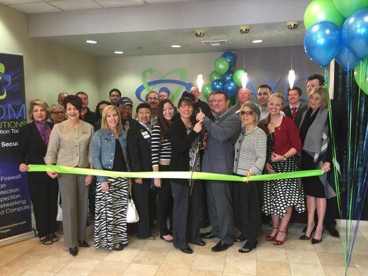 Las Vegas Metro Chamber and Axiom Cyber Solutions Ribbon Cutting Ceremony