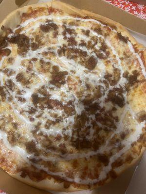 Chicken bacon ranch medium pizza