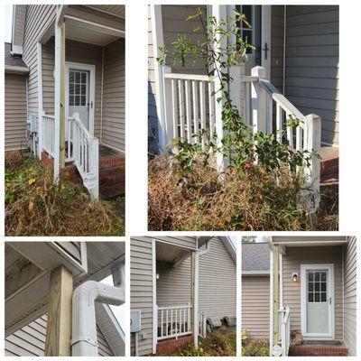 Willow Spring NC- Repair- Corner Post