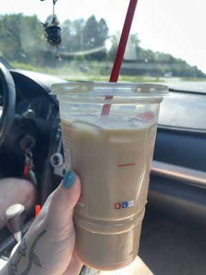 Hardly any ice in my iced coffee :/