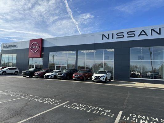 Reiselman Nissan Remodeled Frontage