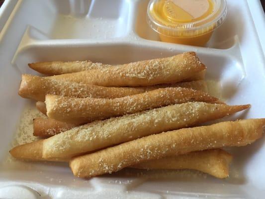 The breadstix ($3.25)