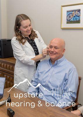 Upstate Hearing and Balance services hearing aids made by all of the global manufacturers, even if they were fit or purchased elsewhere.