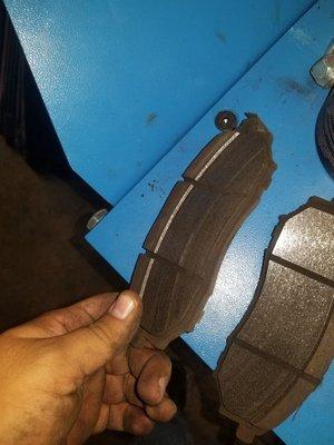 Customer arrived having issues with their brakes