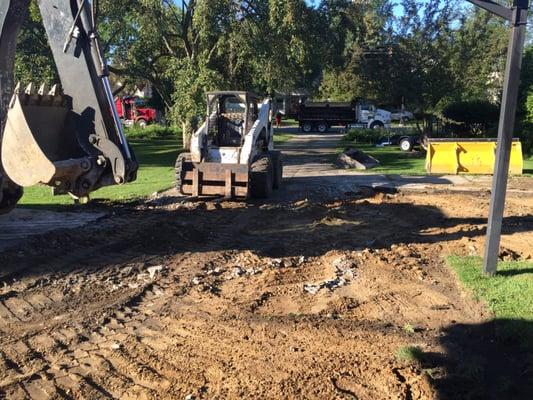 Excavating and Grading