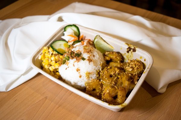 Curry Shrimp Rice Box