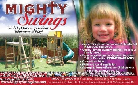 Mighty Swings Play Systems Atlanta Swing Sets