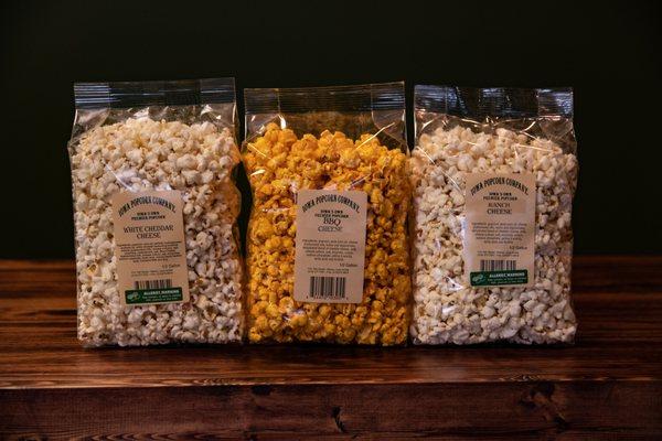 Popcorn savory flavors