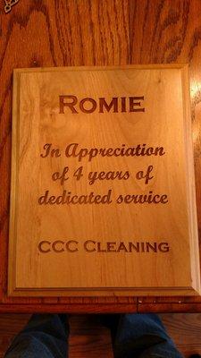 Wooden Plaques Laser Engraved