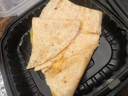 Cheese quesadilla