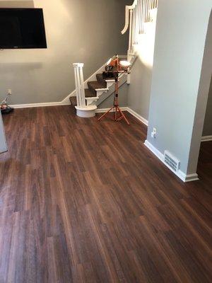 Vinyl plank flooring