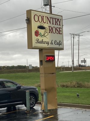 Restaurant sign