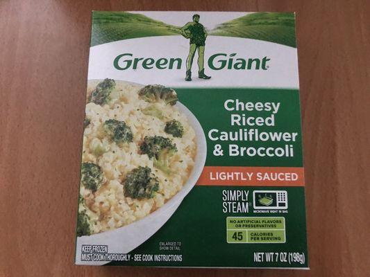 Green Giant Cheesy Riced Cauliflower & Broccoli