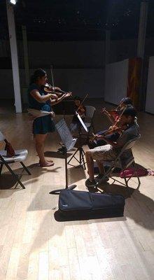 This violin instructor is a great leader and fantastic teacher my kids love her.