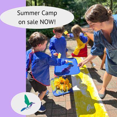 It's Finally Time!  Registration for our 2024 Summer Camps for ages 3.5-5 is now open!