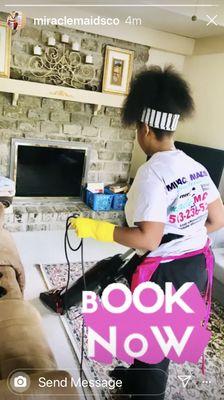 Book Your Residential Cleaning Appointment Now For Only $30 Hourly ! First Time Customers Will Receive 15% Off Your First Clean !