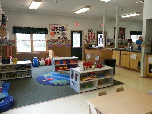 Wee Tots Room - Stepping Stones is a Quality Rated center with lower child to teacher ratios.