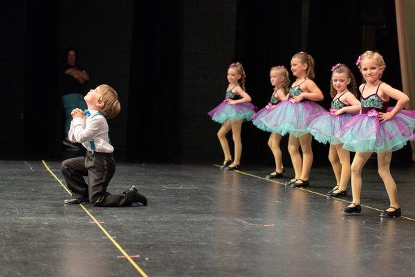 Recitals with adorable and age appropriate costumes, choreography & music