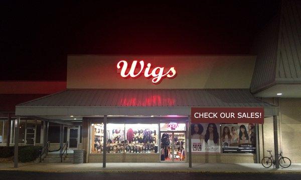 This is our Wig store. We got many fabulous hairs and wigs and some beauty supply items too. Come and check it out!